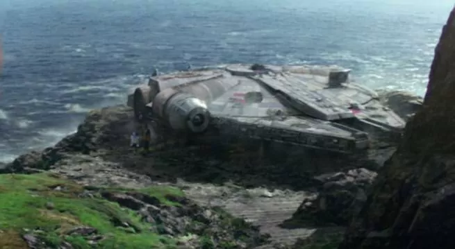 Star Wars: The Last Jedi in Malin Head