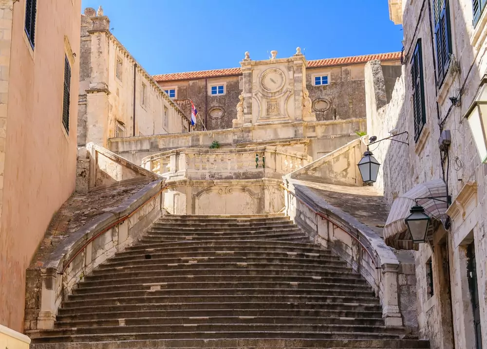 Jesuits Staircase in Dubrovnik