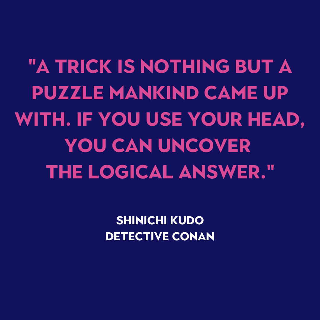 Detective Conan Quote
