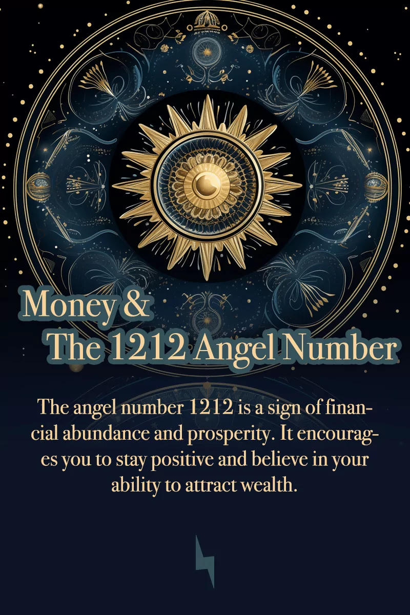 1212 angel number money