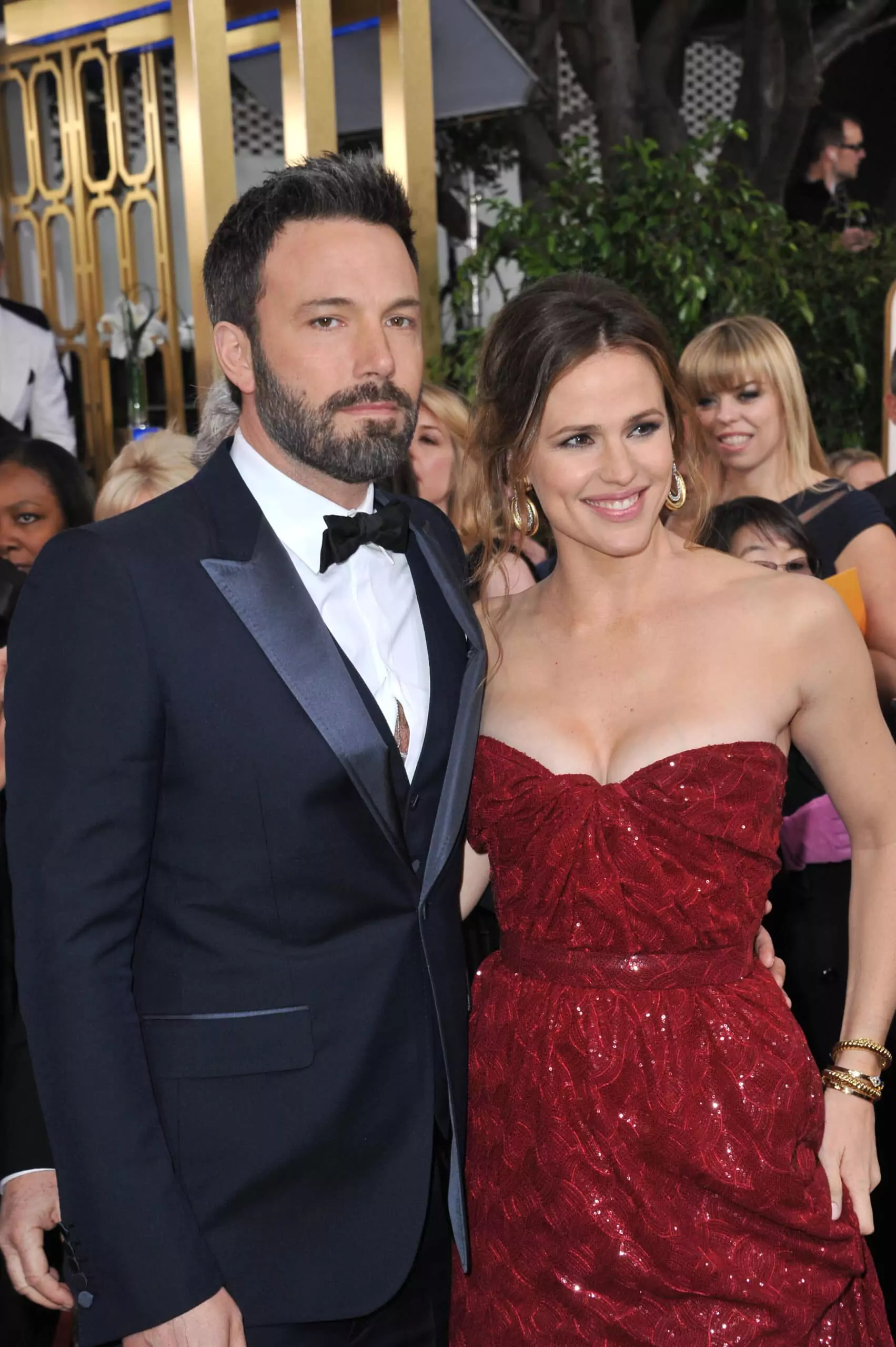 Ben Affleck and Jennifer Garner at the 70th Golden Globe Awards