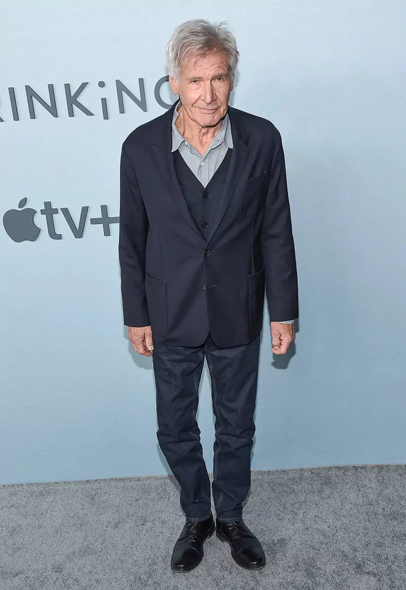 Harrison Ford arrives for the ‘Shrinking’ Los Angeles Premiere