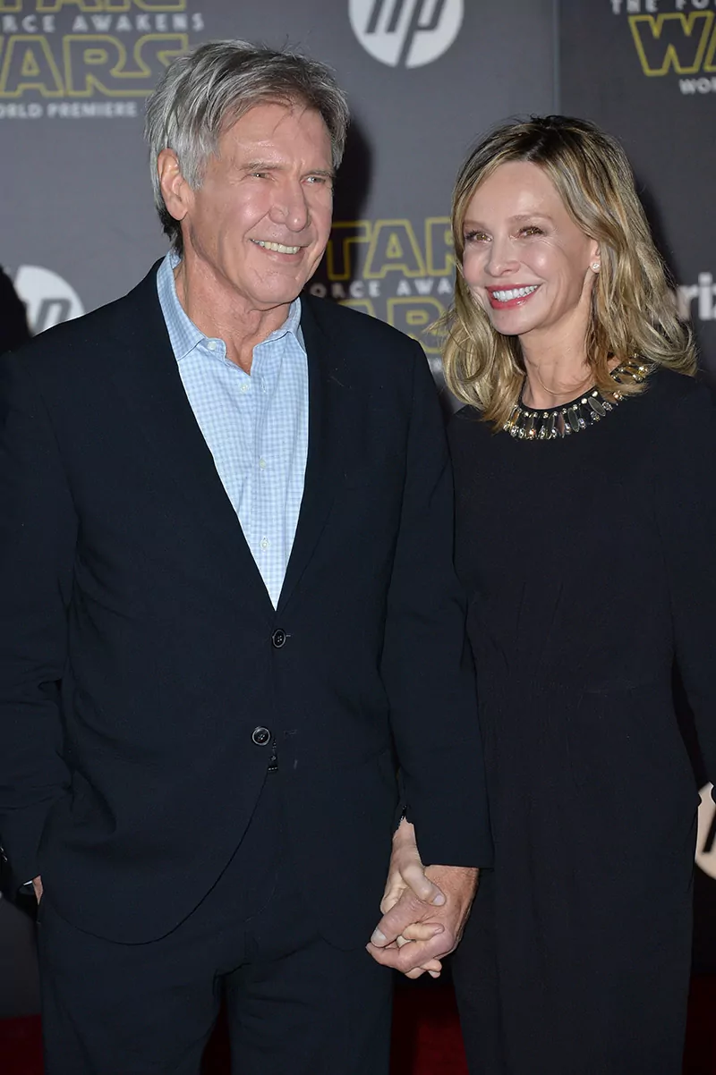 Harrison Ford and wife Calista Flockhart