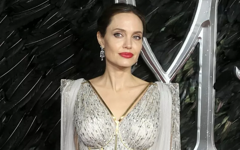 Angelina Jolie attends the Maleficent: Mistress of Evil film premiere