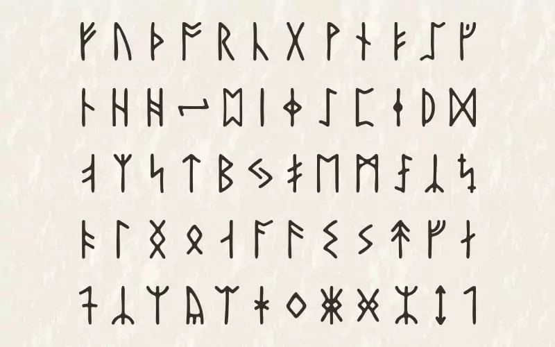 viking runes numbers