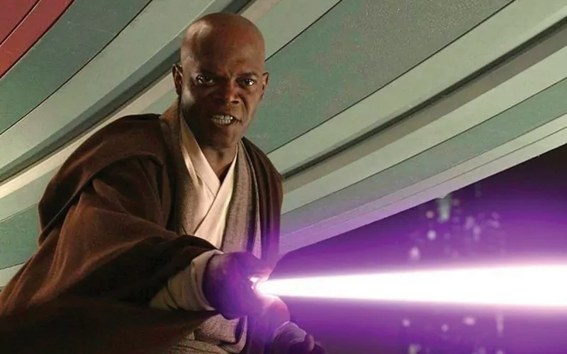 Samuel L. Jackson in Star Wars