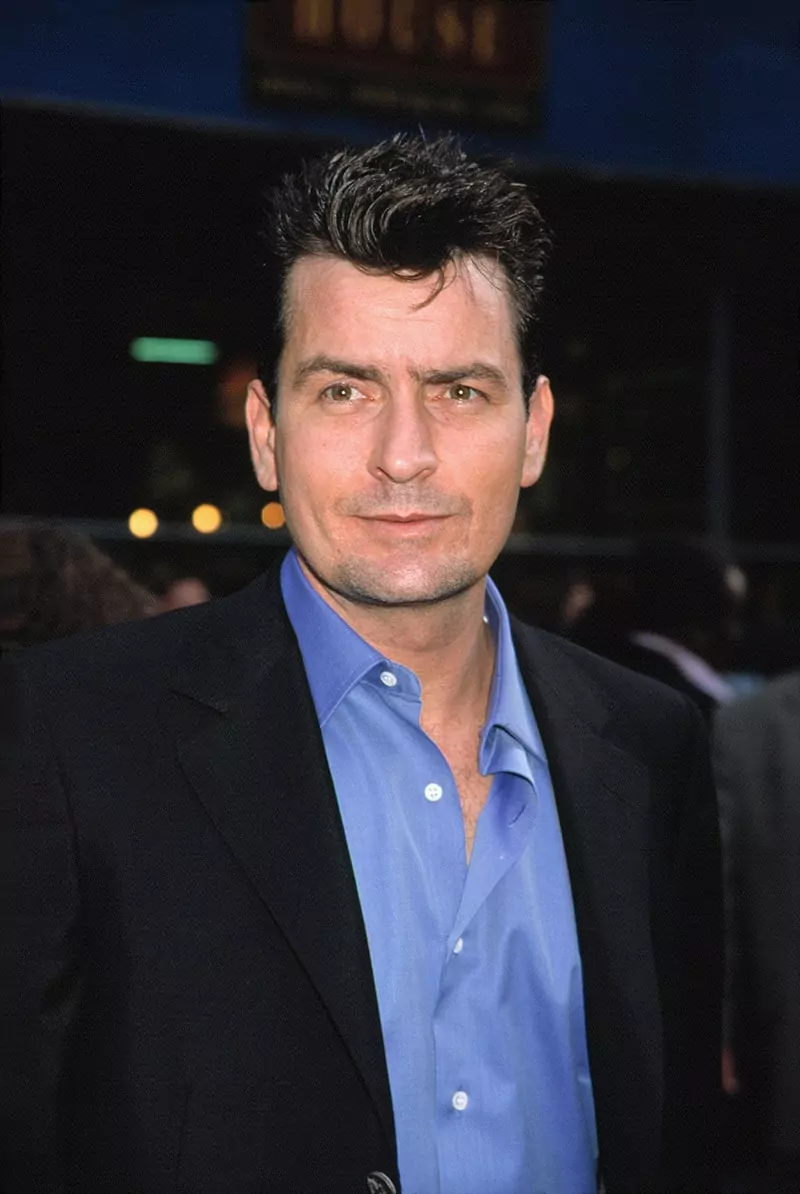 Charlie Sheen Closeup