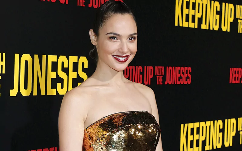 Gal Gadot at Keeping Up With the Joneses movie premiere