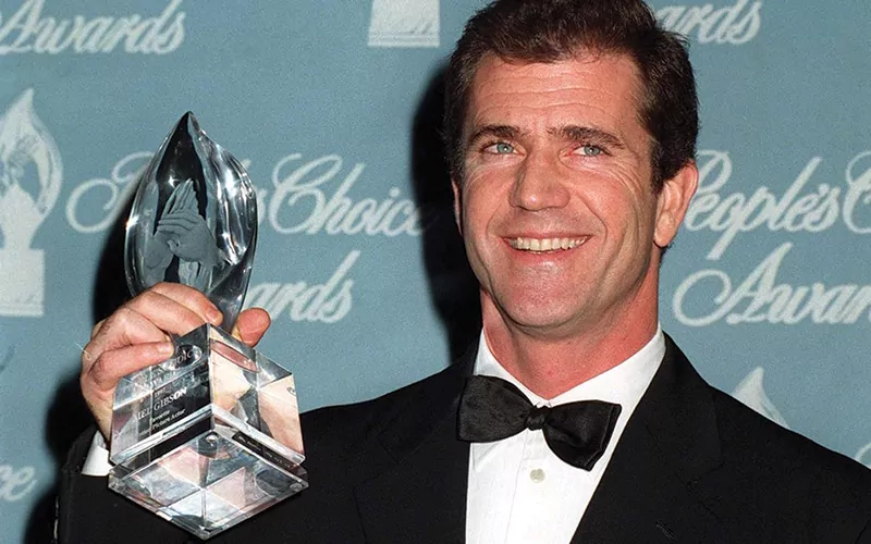 Mel Gibson at the at the Peoples Choice Awards