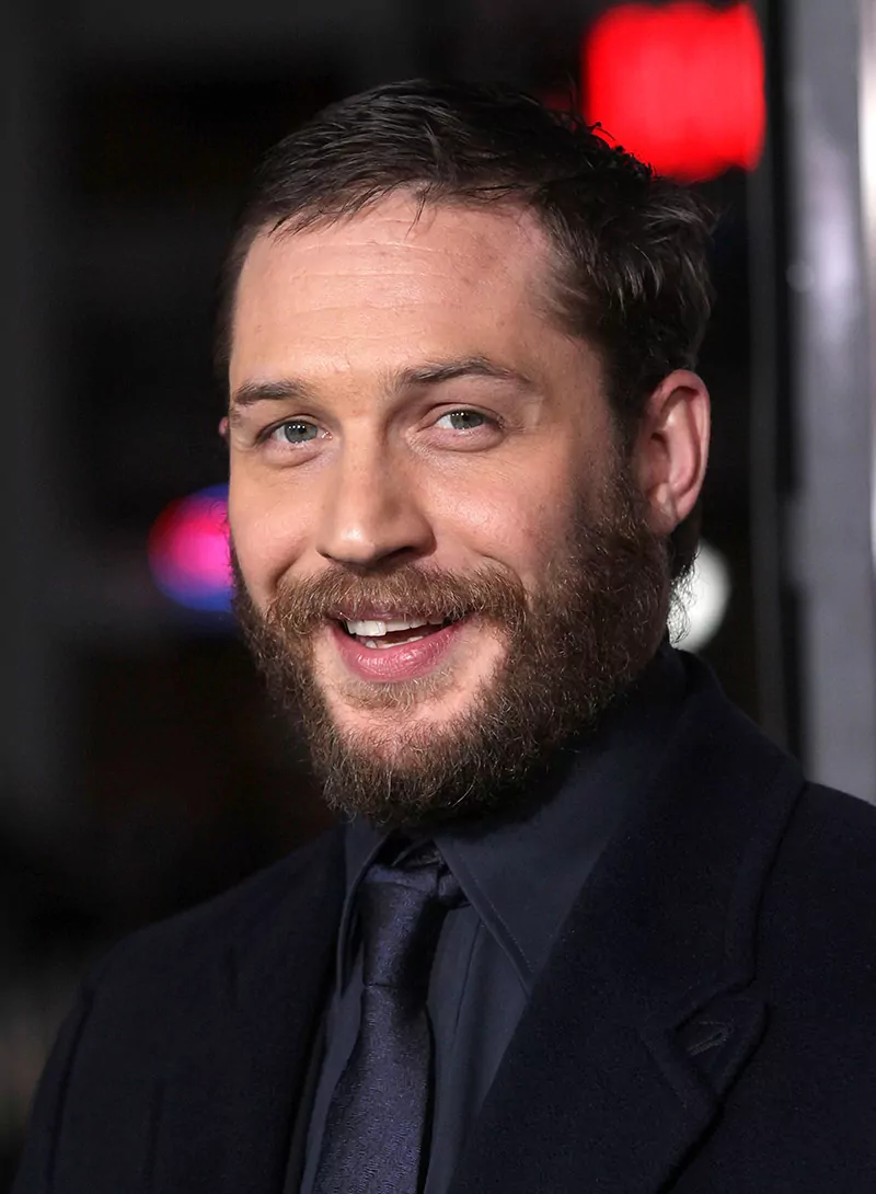 Tom Hardy at a film premiere