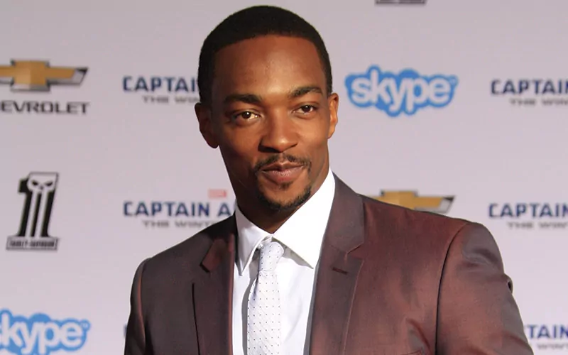 Anthony Mackie at the Captain America: The Winter Soldier LA Premiere