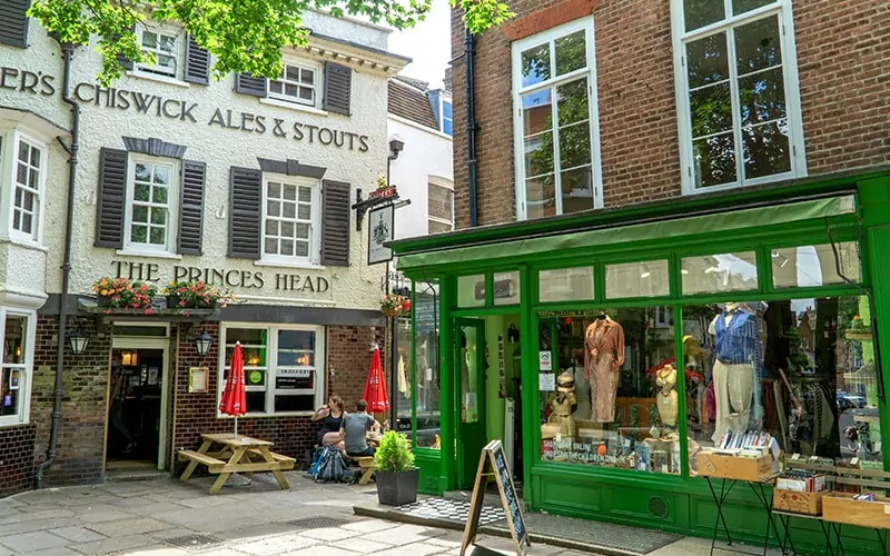 The Prince's Head Pub in Richmond upon Thames, West London