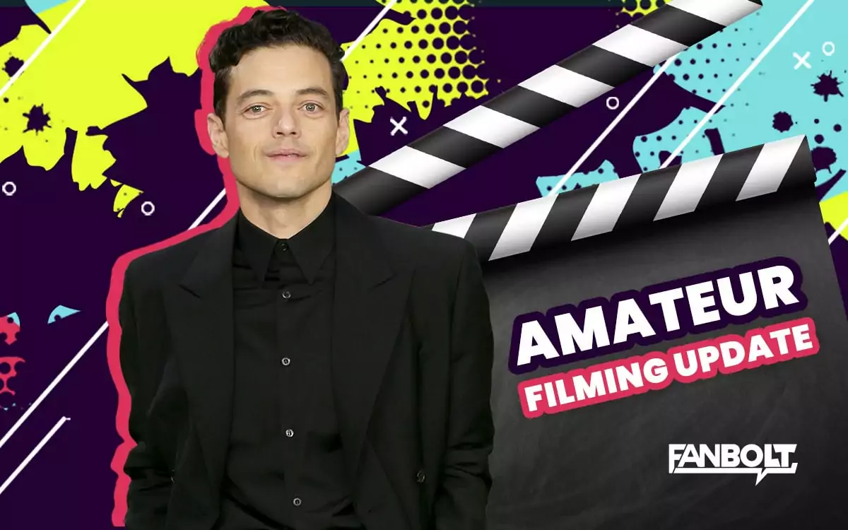 Rami Malek gets ready to start production on Amateur