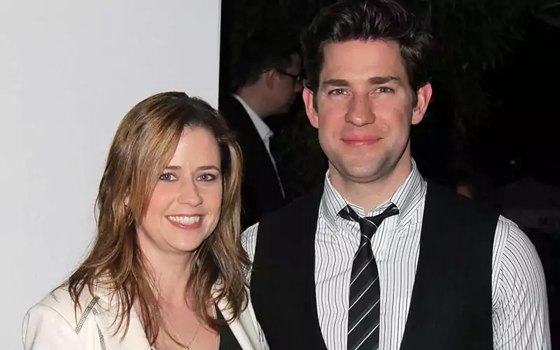 Jenna Fischer and John Krasinski