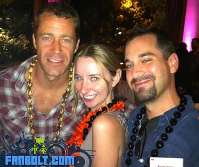 Syfy Digital Press Tour - Colin Ferguson, Emma Loggins and Aaron Sagers