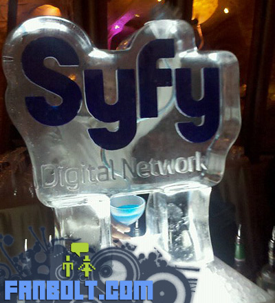 Syfy Ice Sculpture