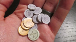 Tiny coins for tiny buildings