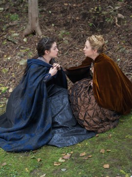 Pictured: (L-R) Adelaide Kane as Mary, Queen of Scotland and France and Megan Follows as Catherine de Medici Photo Credit: Sven Frenzel/ The CW