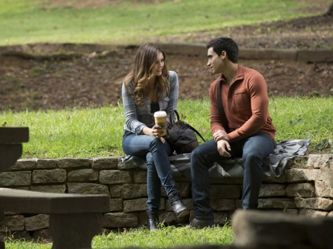 Pictured: (L-R) Nina Dobrev as Elena and Marco James as Liam Photo Credit: Bob Mahoney/ The CW