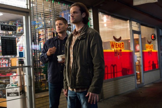 Pictured: (L-R) Jensen Ackles as Dean and Jared Padalecki as Sam Photo Credit: Liane Hentscher/ The CW