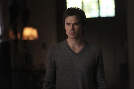 Pictured: Ian Somerhalder as Damon Photo Credit: Annette Brown/ The CW