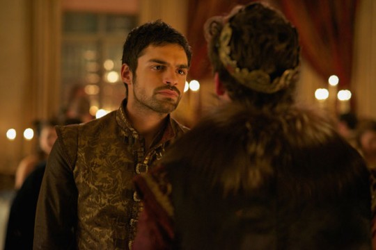 Pictured: (L-R) Sean Teale as Conde and Ben Aldridge as Antoine (back to camera) Photo Credit: Sven Frenzel/The CW