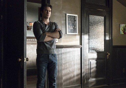 Pictured: Ian Somerhalder as Damon Photo Credit: Tina Rowden/The CW