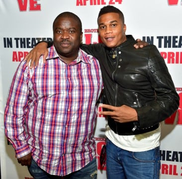 Pictured: (L-R) EP Jacob York and Cory Hardrict Photo Credit: The Garner Circle PR