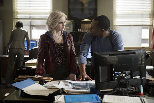 Pictured: Rose McIver as Liv Moore and Malcolm Goodwin as Clive Babineaux and Photo Credit Diyah Pera/The CW