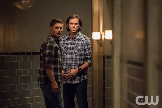 Pictured: Jensen Ackles as Dean and Jared Padalecki as Sam Photo Credit: Dean Buscher/ The CW