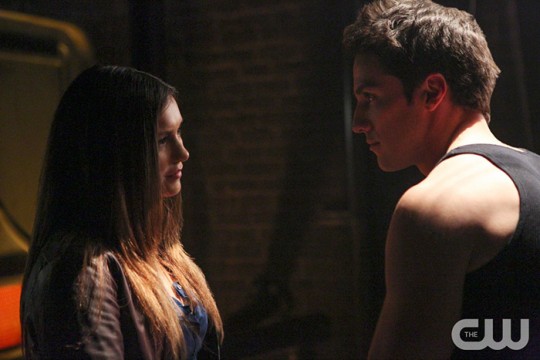Pictured: Nina Dobrev as Elena and Michael Trevino as Tyler Photo Credit: Annette Brown/ The CW