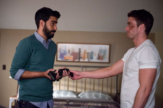 Pictured: Rahul Kohli as Dr. Ravi Chakrabarti and Robert Buckley as Major Lilywhite Photo Credit: Cate Cameron/ The CW