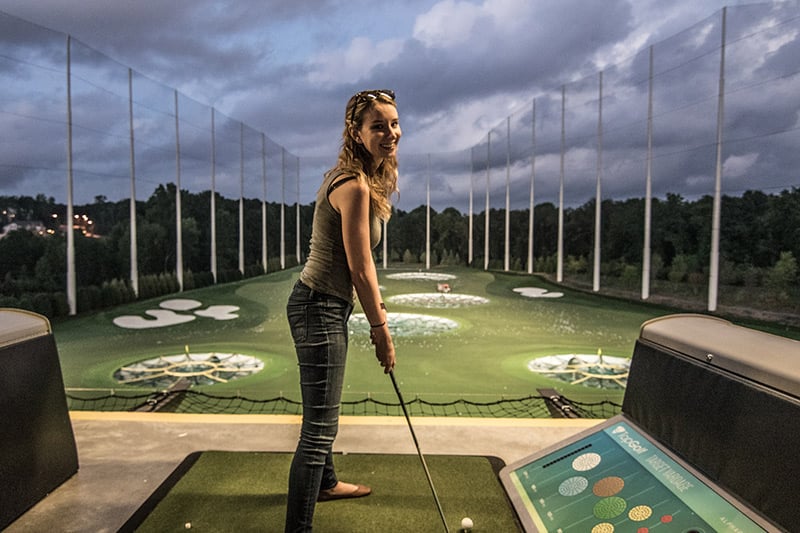 Emma Loggins Topgolf Atlanta