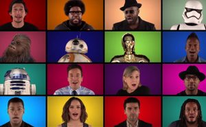 ‘Star Wars: The Force Awakens’ Stars Perform A Capella ‘Star Wars’ Medley
