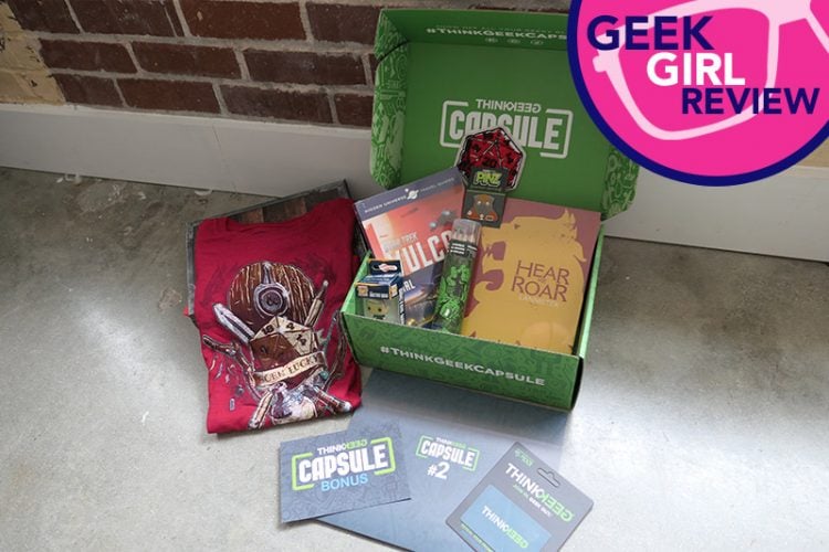 Geek Girl Review: Think Geek Capsule 2