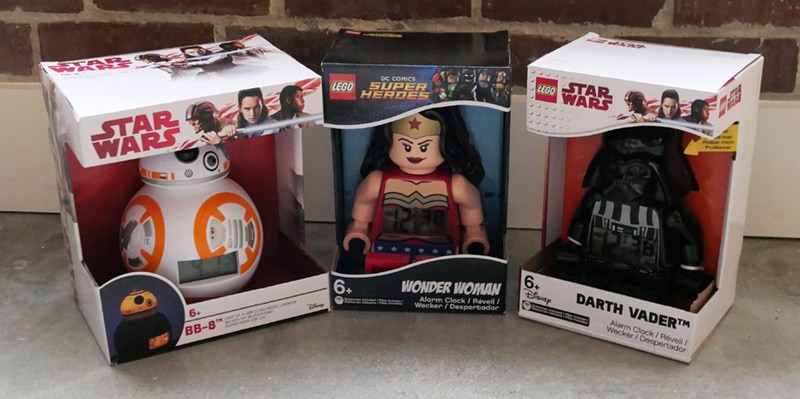 BulbBotz and Lego Watches: Star Wars and Wonder Woman