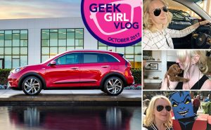 Geek Girl Vlog: October in the 2017 Kia Niro Touring