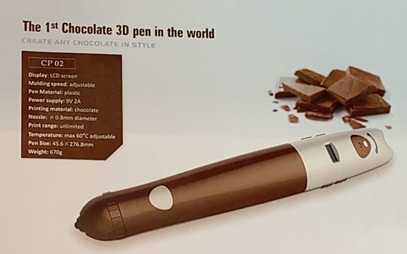 Chocolate 3D Pen