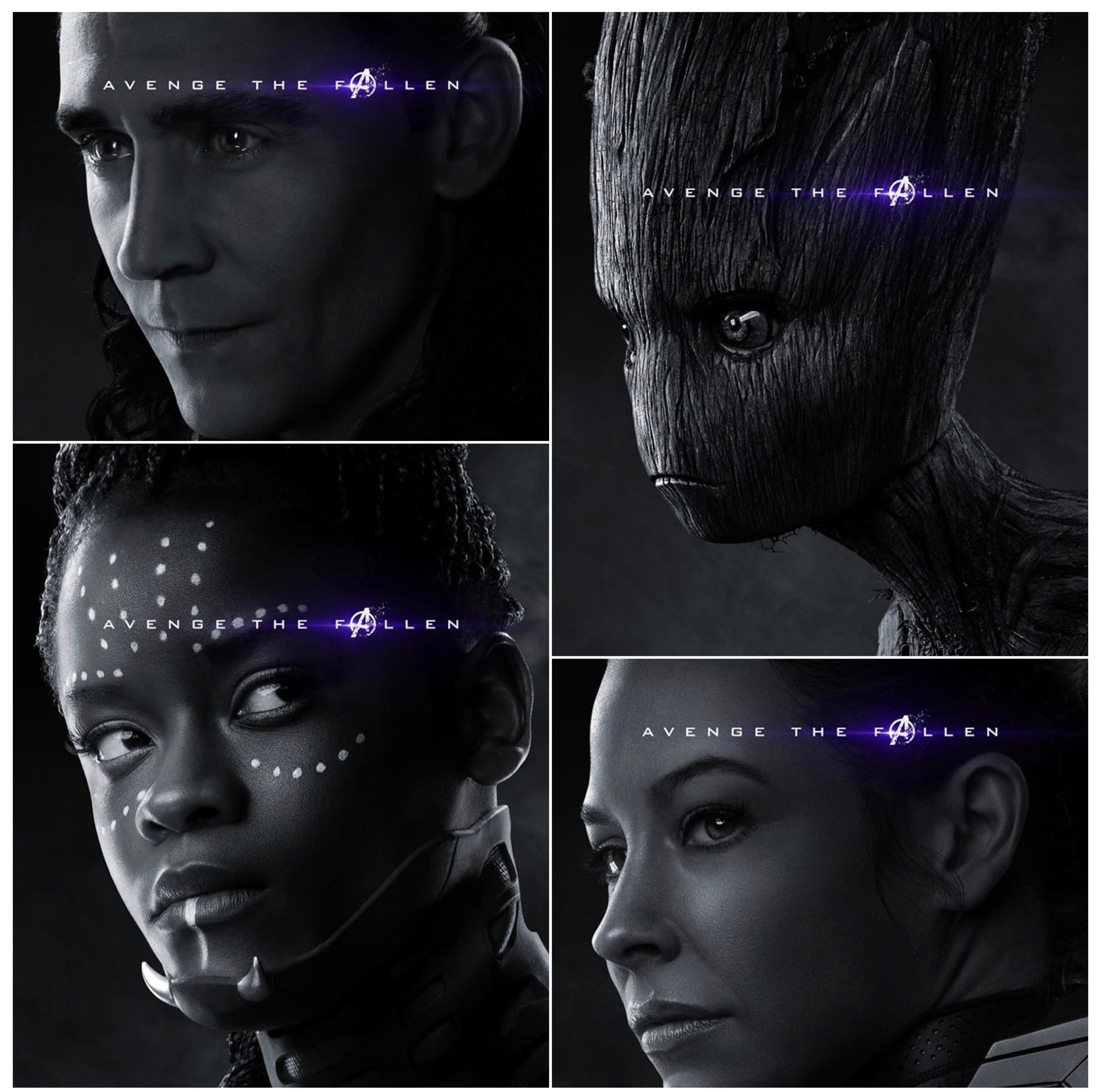 Avengers prepare to Avenge the Fallen in new character posters — Lyles Movie Files