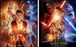 The ‘Aladdin’ and ‘Star Wars: The Force Awakens’ Posters Are Nearly Identical
