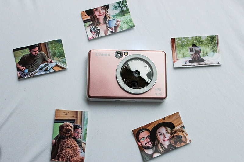 Canon IVY Cliq+ Instant Film Camera - Rose Gold