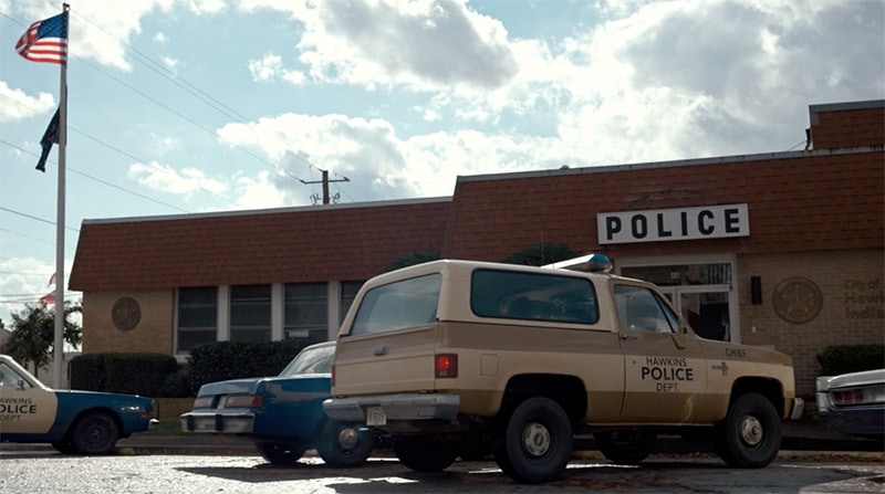 Stranger Things Police Station - Hawkins Police Station