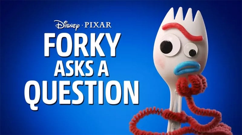 Forky Asks A Question / Photo Credit: Disney