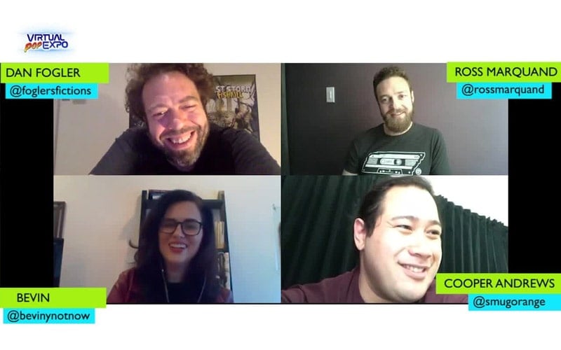 The Walking Dead: Dan Fogler, Ross Marquand, and Cooper Andrews