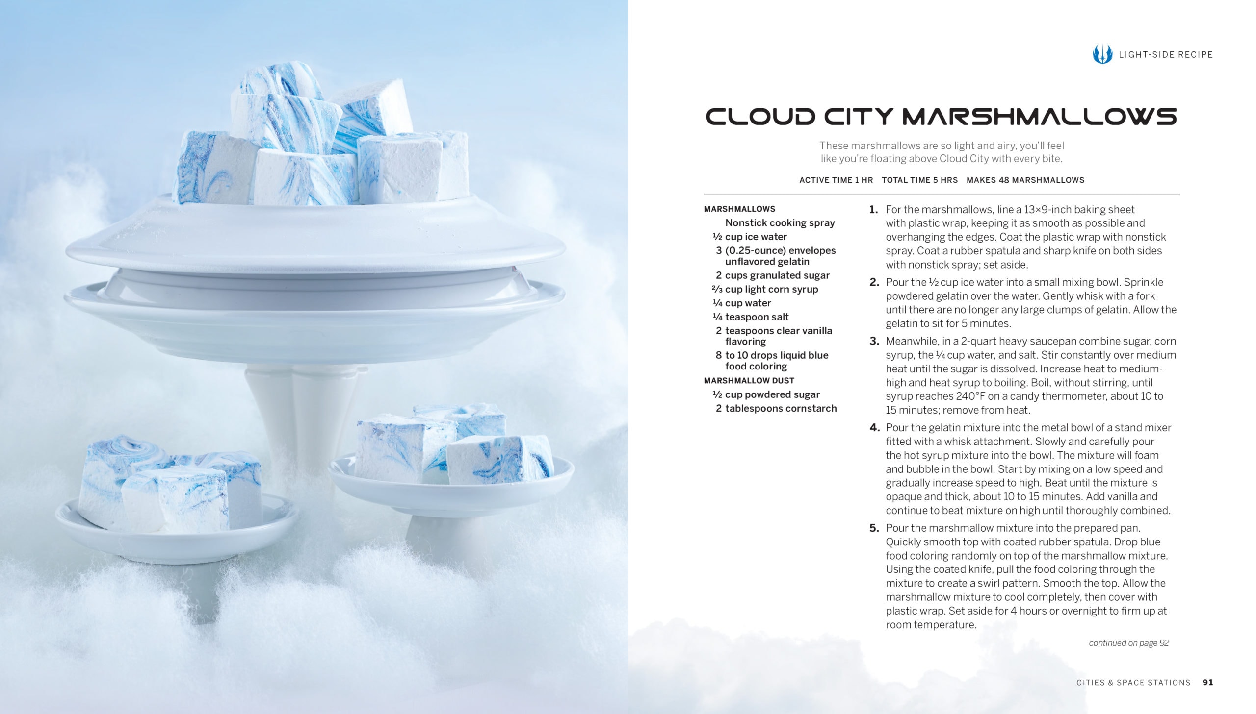 Geek Cooking: Star Wars Recipe - Cloud City Marshmallows