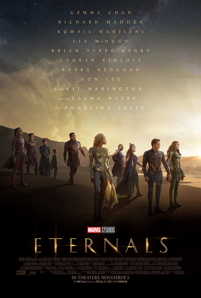 Eternals Movie Review - Eternals Poster