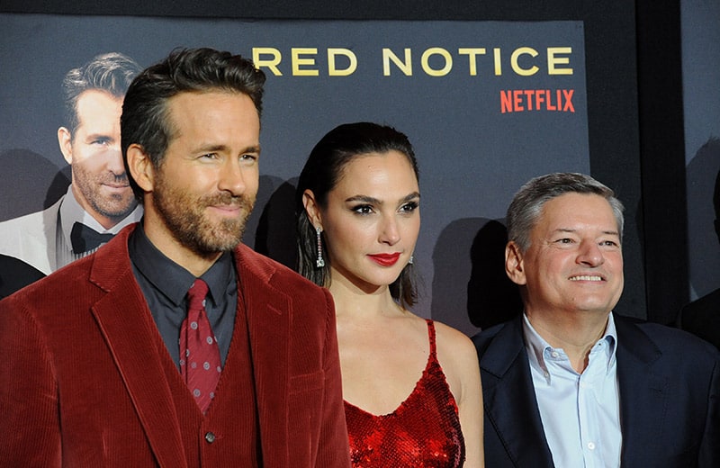 Red Notice Cast - Red Notice Premiere