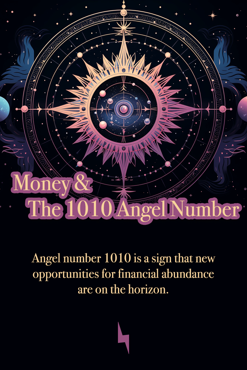 1010 angel number money