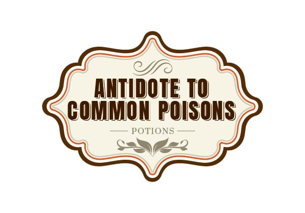 Antidote to Common Poisons