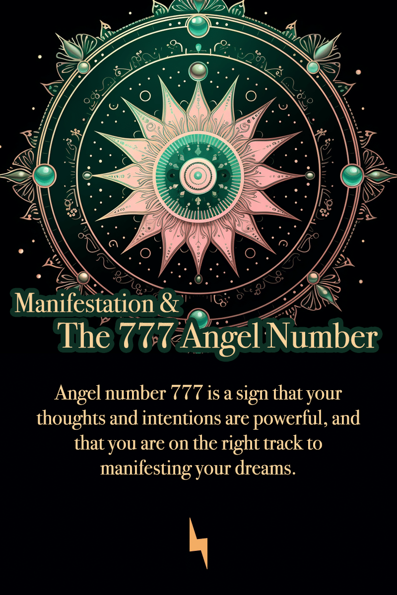 777 angel number manifestation